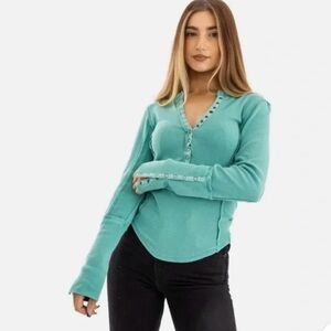 Free People Nailed It Henley